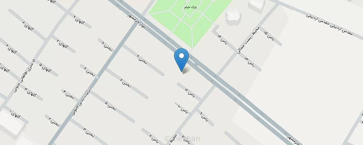 نقشه مطب