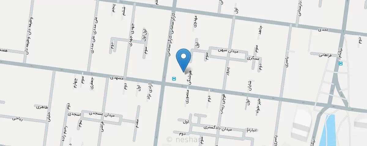 نقشه مطب