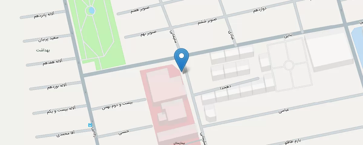 نقشه مطب