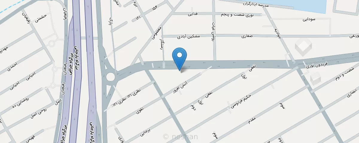 نقشه مطب