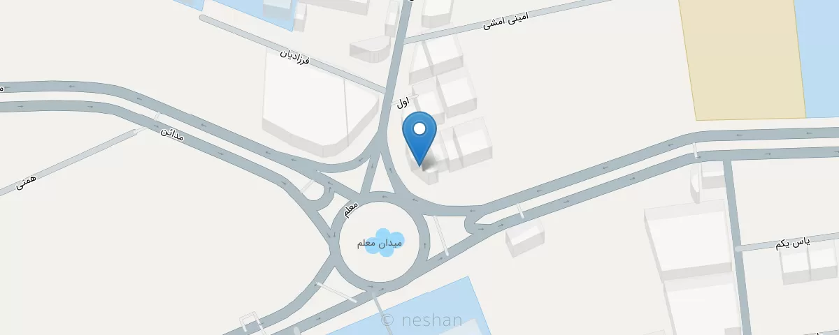 نقشه مطب