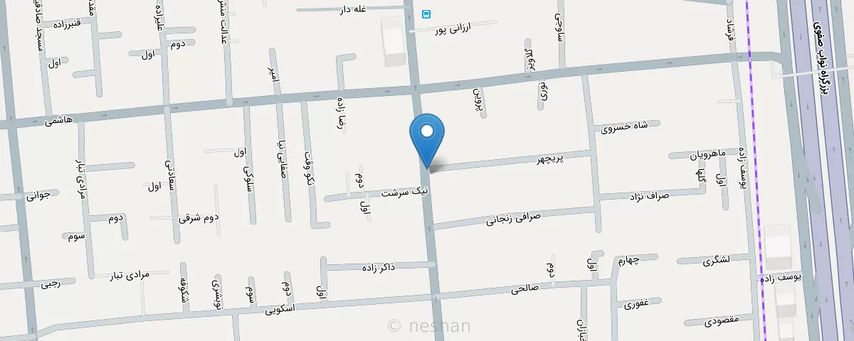نقشه مطب