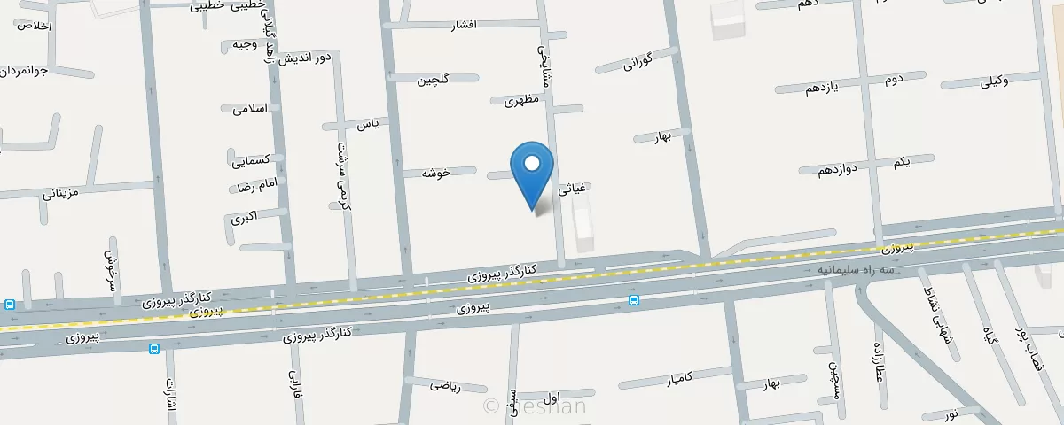 نقشه مطب