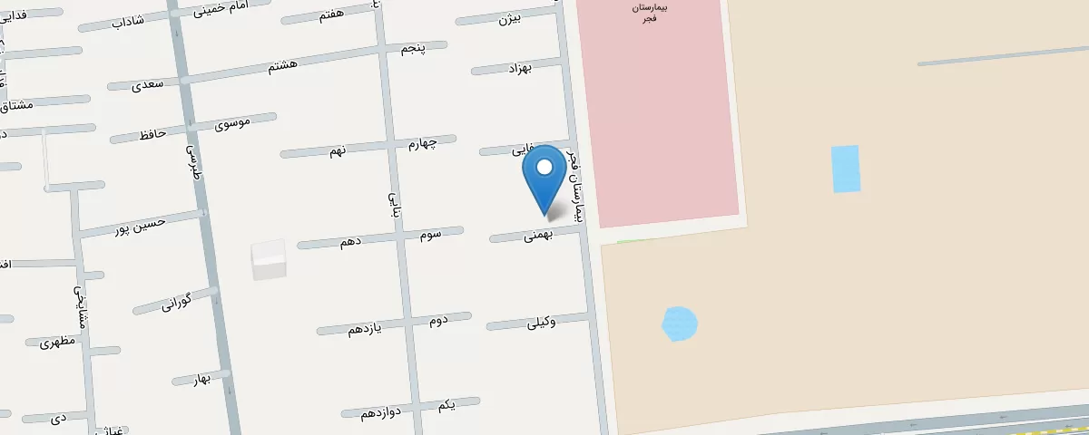 نقشه مطب