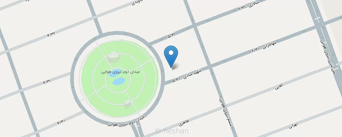 نقشه مطب