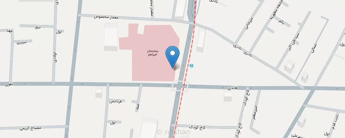 نقشه مطب