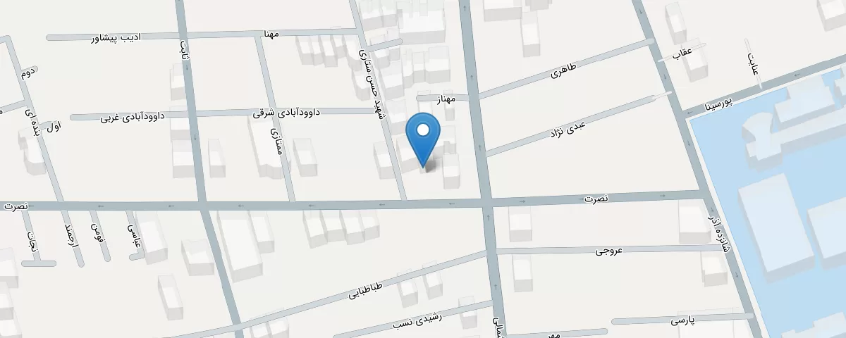 نقشه مطب