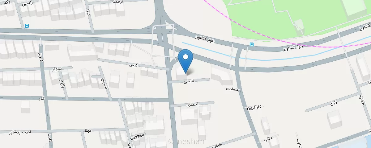 نقشه مطب