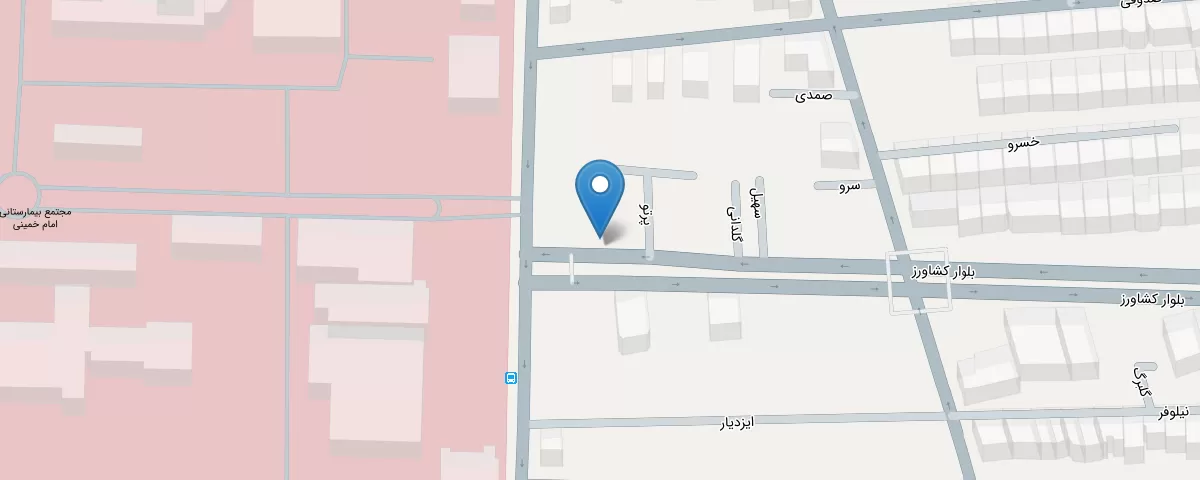 نقشه مطب