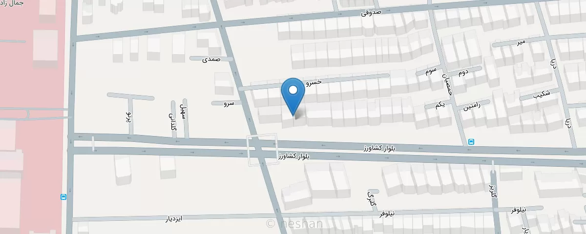 نقشه مطب
