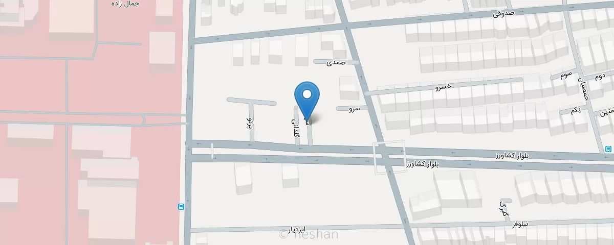 نقشه مطب