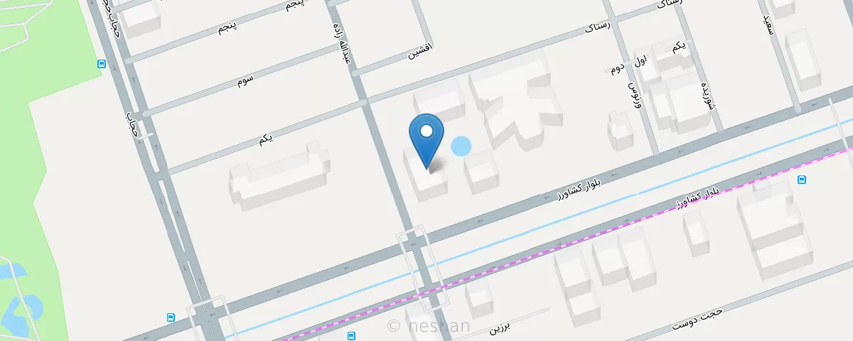 نقشه مطب