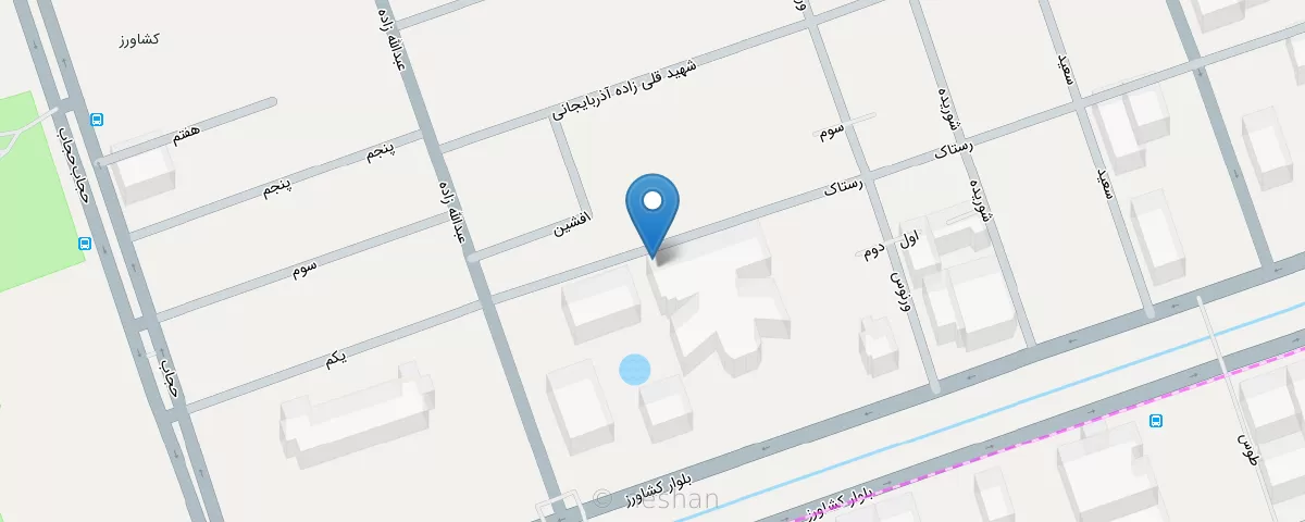 نقشه مطب