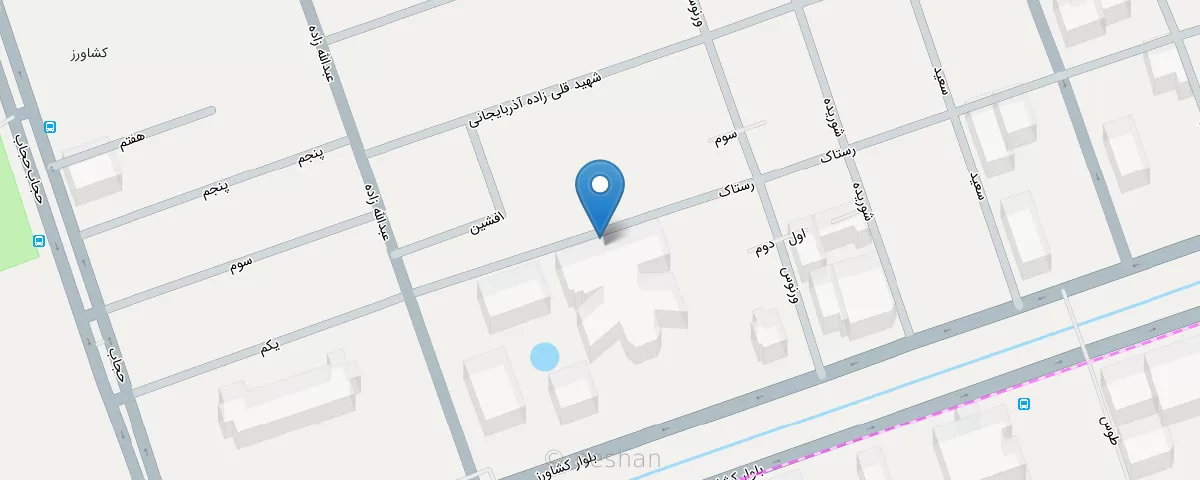 نقشه مطب