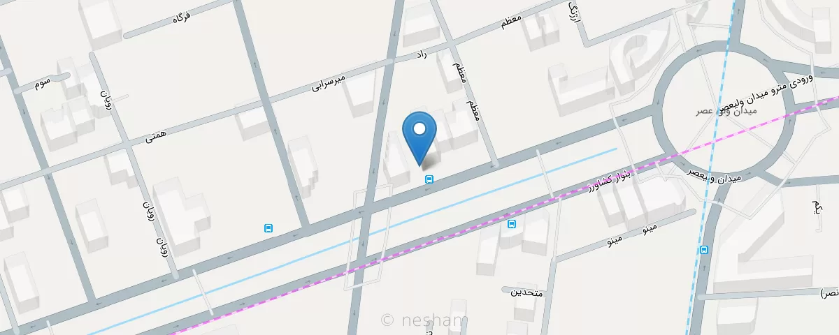 نقشه مطب