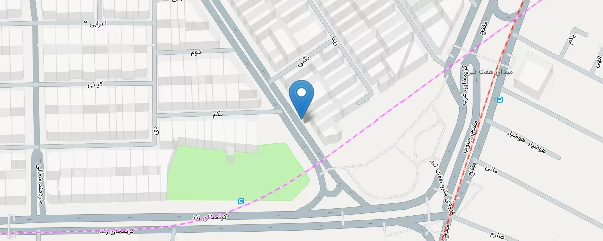 نقشه مطب