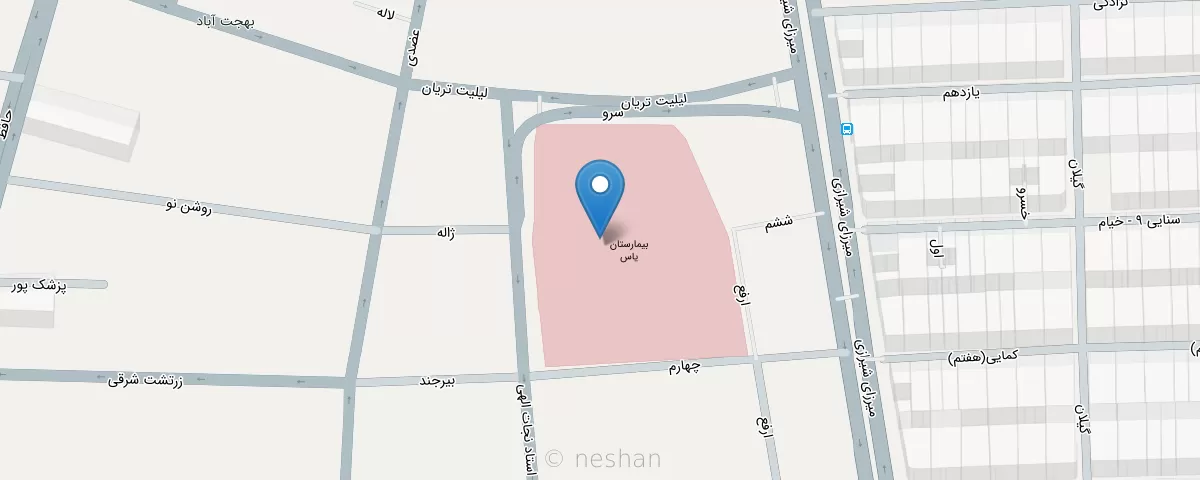 نقشه مطب
