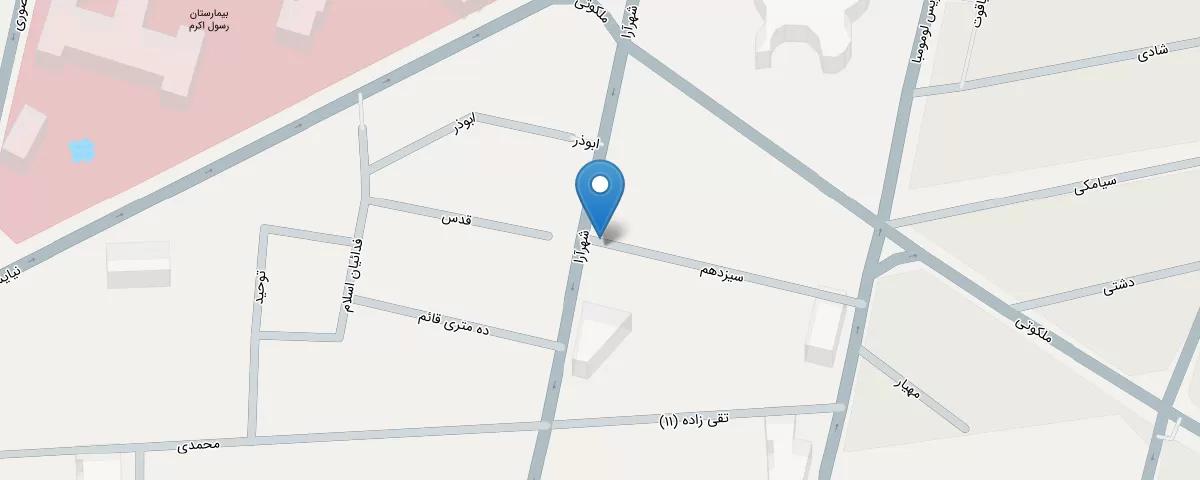 نقشه مطب