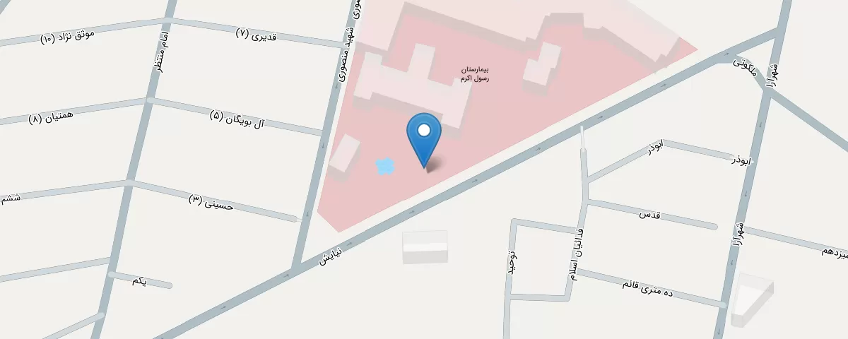 نقشه مطب