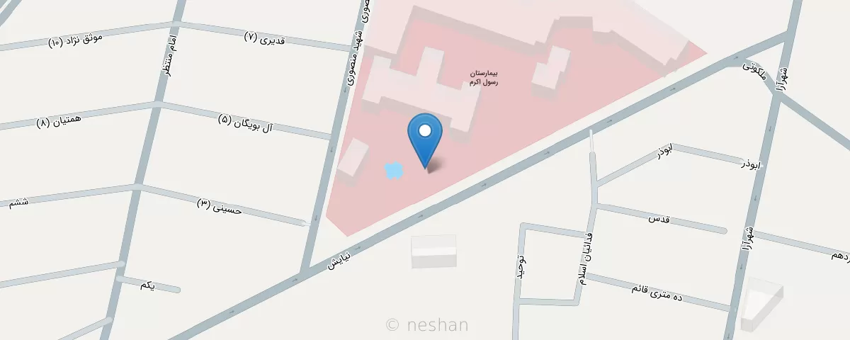 نقشه مطب
