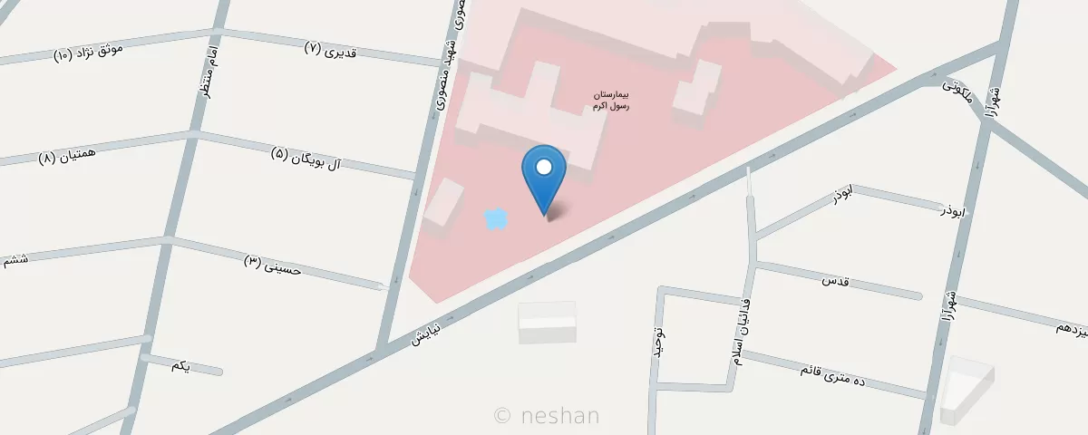 نقشه مطب