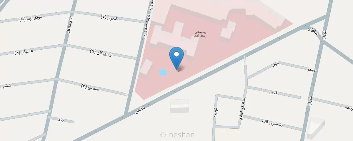 نقشه مطب