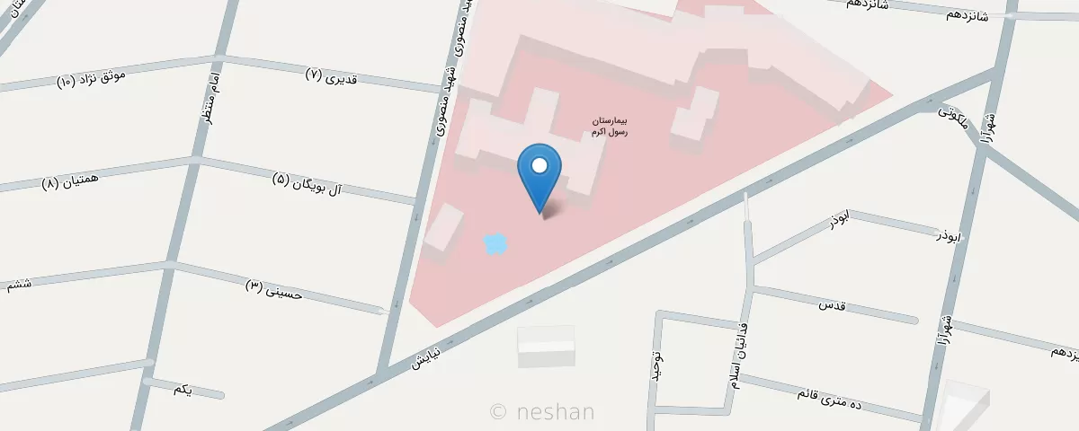 نقشه مطب