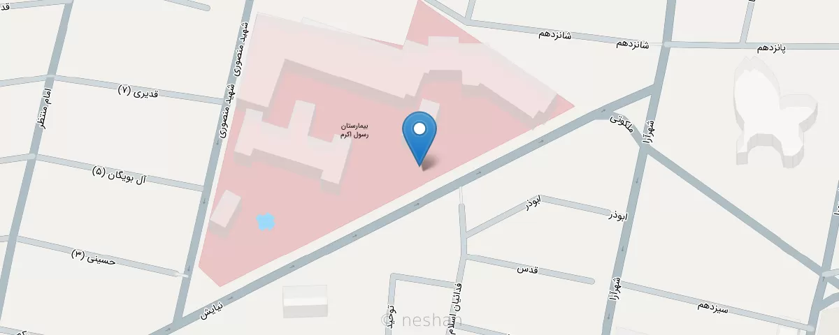 نقشه مطب