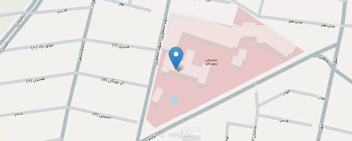 نقشه مطب