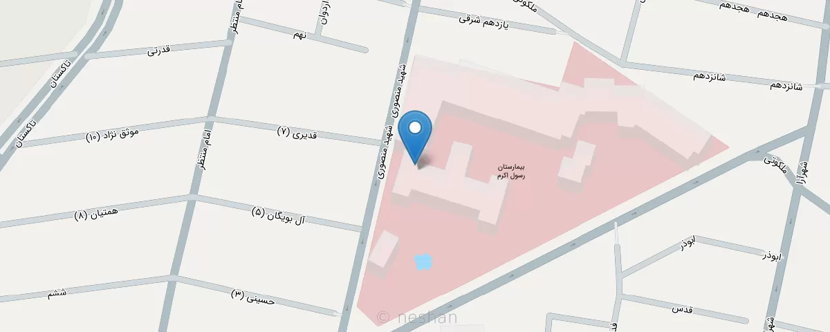 نقشه مطب