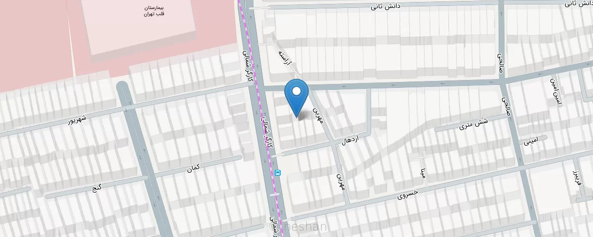 نقشه مطب