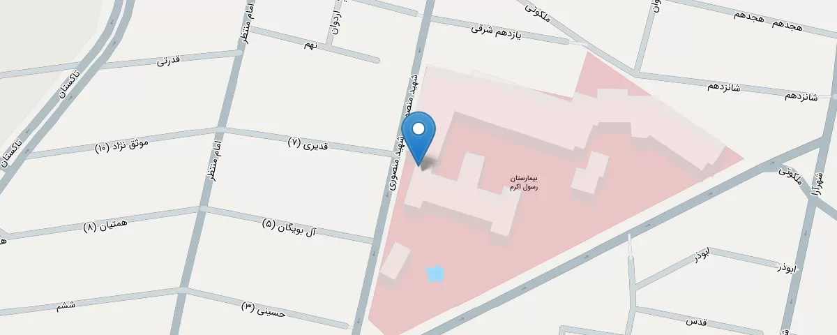 نقشه مطب