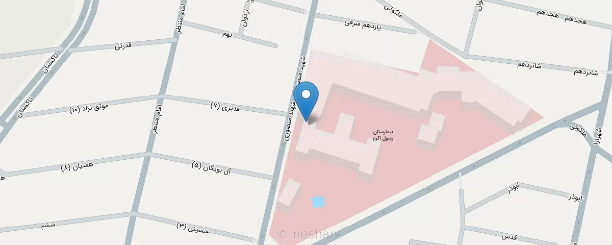 نقشه مطب