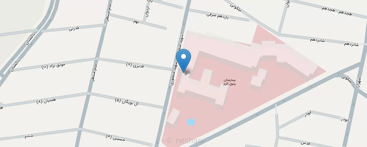 نقشه مطب
