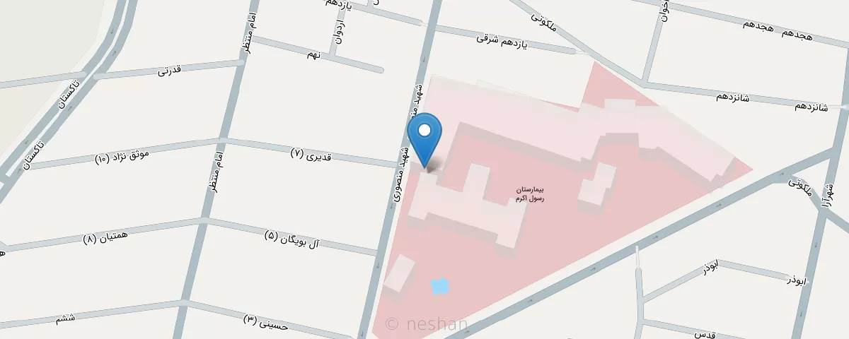 نقشه مطب
