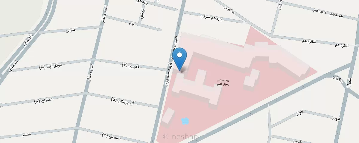 نقشه مطب