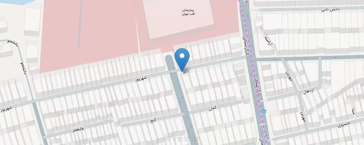 نقشه مطب