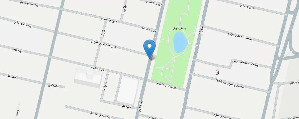 نقشه مطب