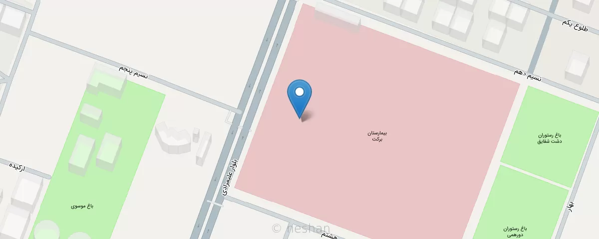 نقشه مطب