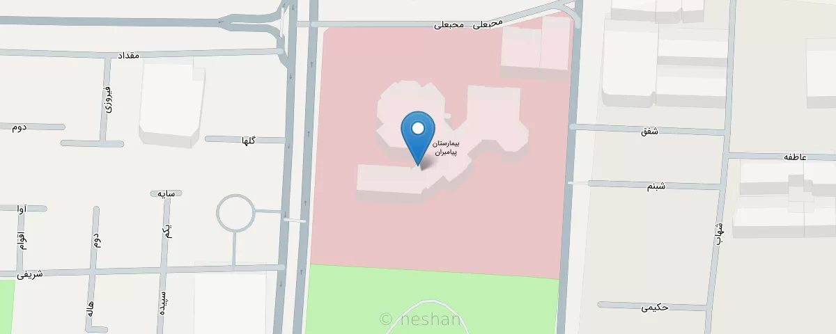 نقشه مطب