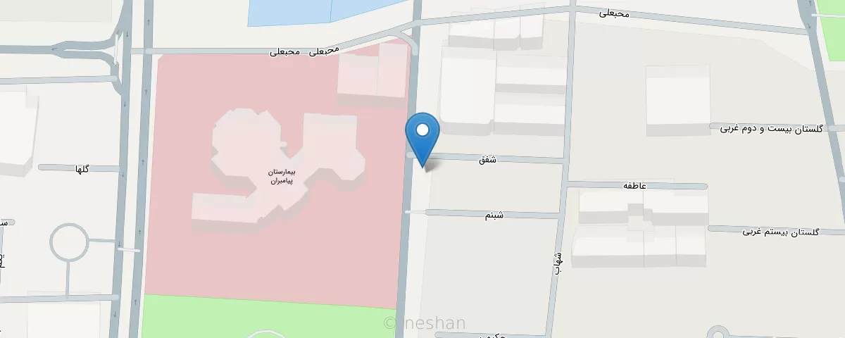 نقشه مطب
