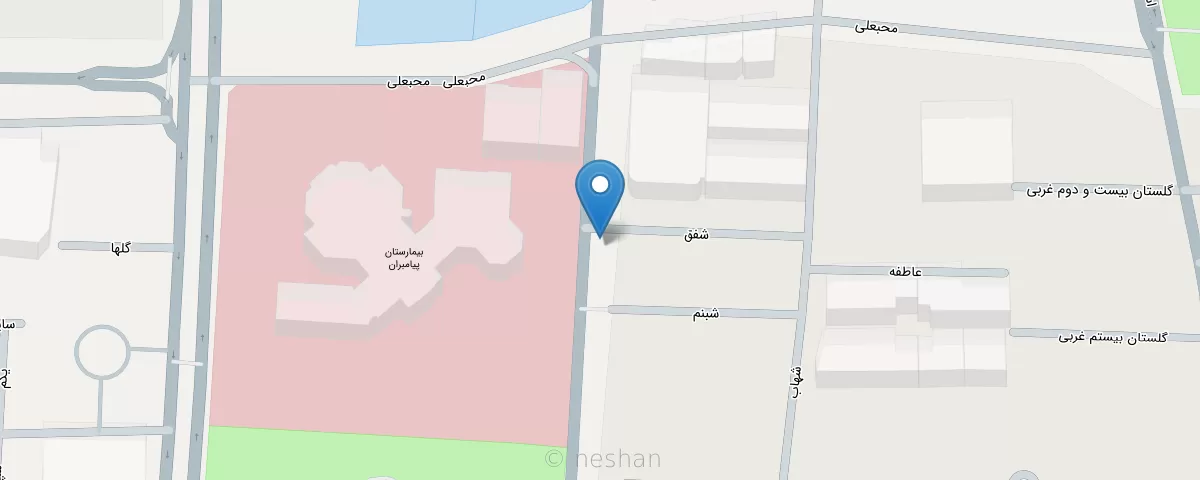 نقشه مطب