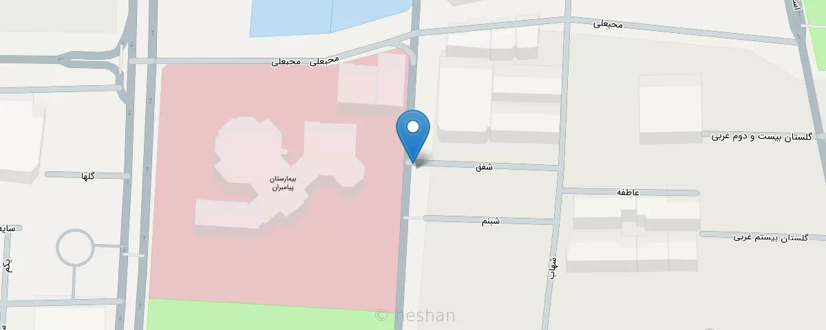 نقشه مطب
