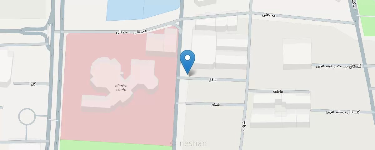نقشه مطب