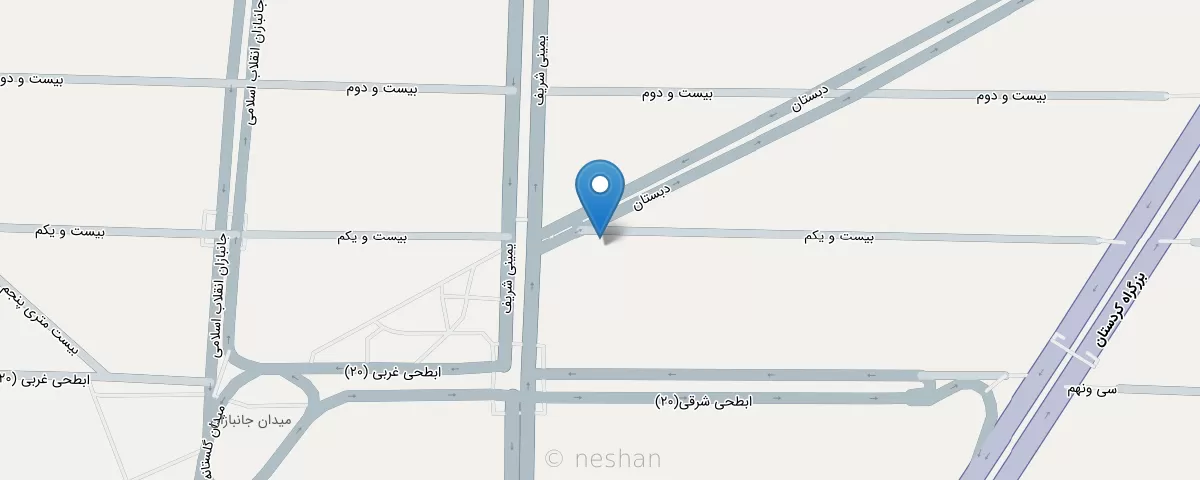 نقشه مطب