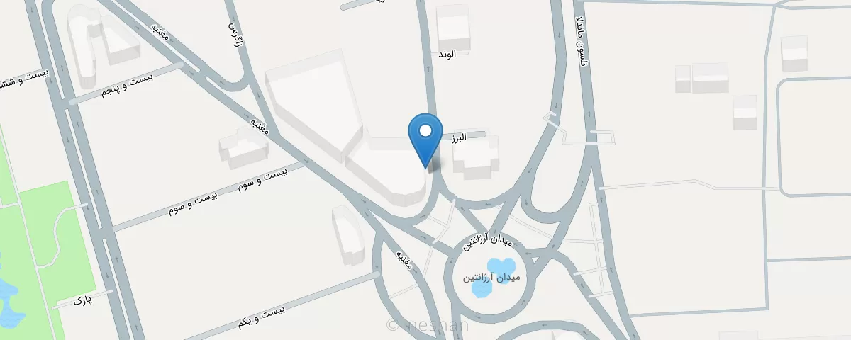 نقشه مطب