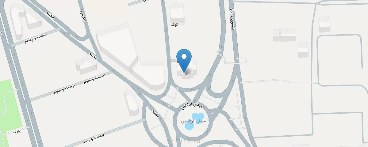 نقشه مطب