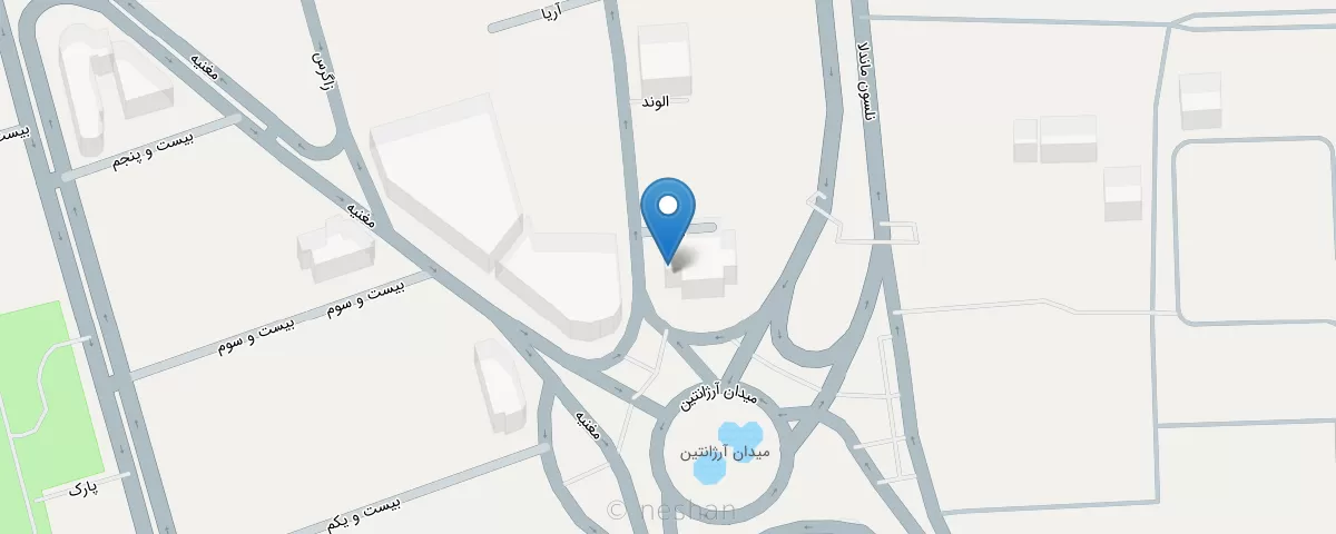 نقشه مطب