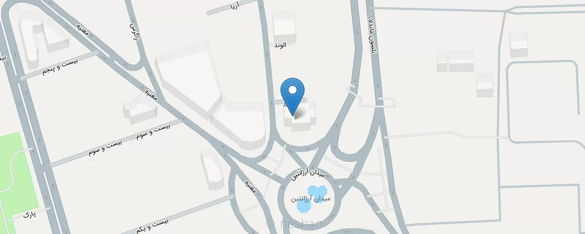 نقشه مطب