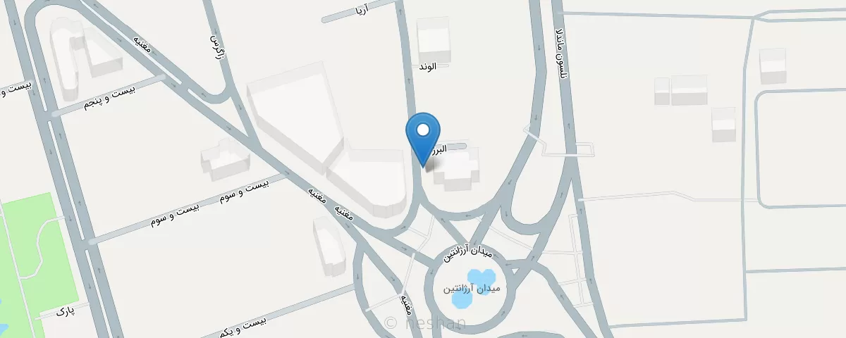 نقشه مطب